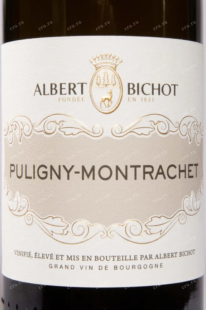 Этикетка Albert Bichot Puligny Montrachet 2022 0.75 л