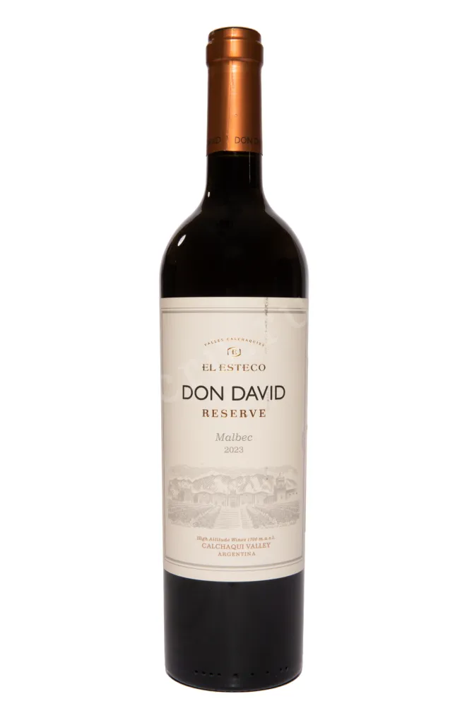 Вино Don David Reserve Malbec 2023 0.75 л