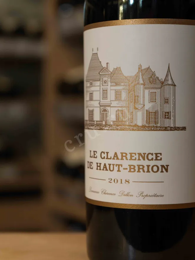 В магазине Крю Профи Chateau Haut-Brion Le Clarence de Haut-Brion Pessac-Leognan 2018 0.75 л