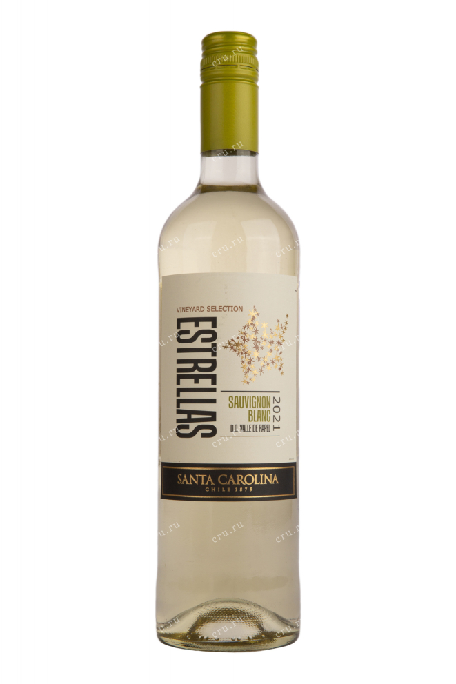 Вино Estrellas Sauvignon Blanc 2020 0.75 л