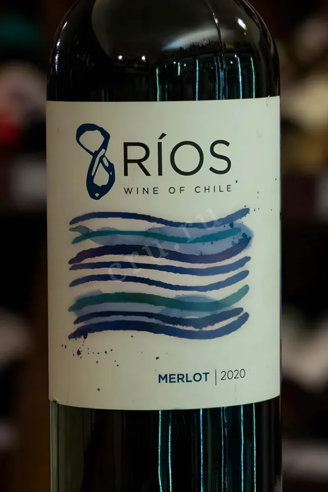 В магазине Крю Профи 8 Rios Merlot 2020 0.75 л