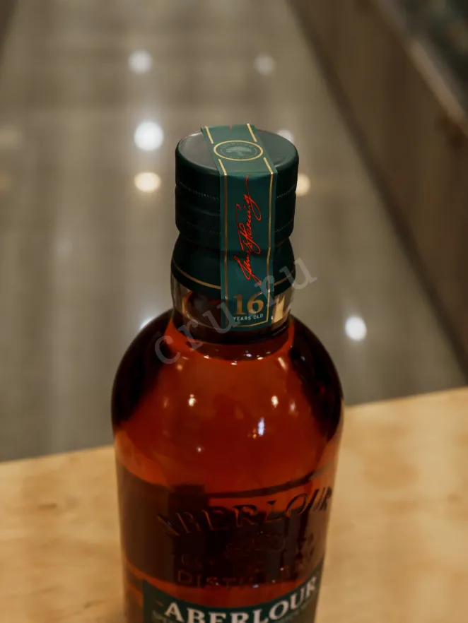 Пробка Aberlour 16 years in a tube 0.7 л