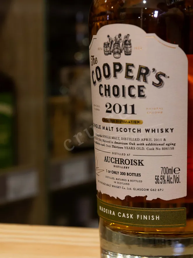 В магазине Крю Профи The Cooper's Choice Auchroisk Madeira Wine Cask Finish in gift box 2011 0.7 л