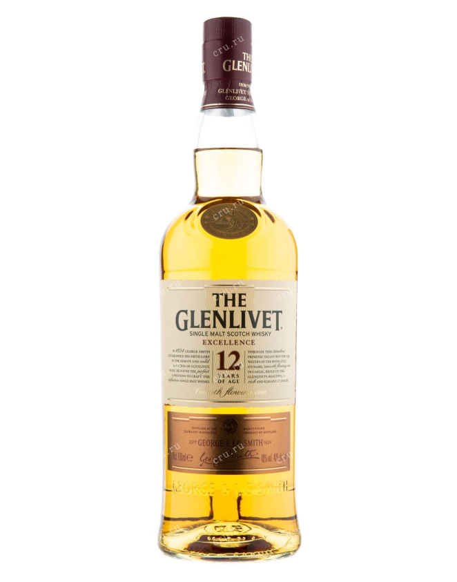 Виски Glenlivet 12 years  0.7 л