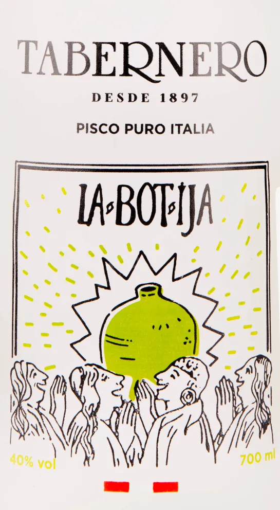 Писко Tabernero La Botija Pisco Puro 2020 0.7 л
