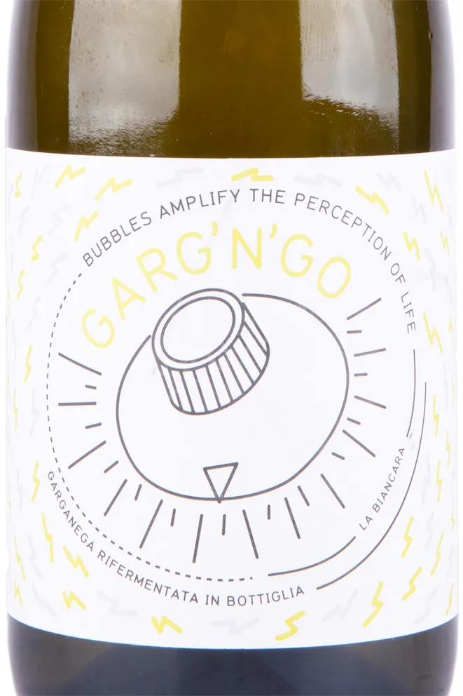 Этикетка игристого вина Veneto Garganega 0.75 л