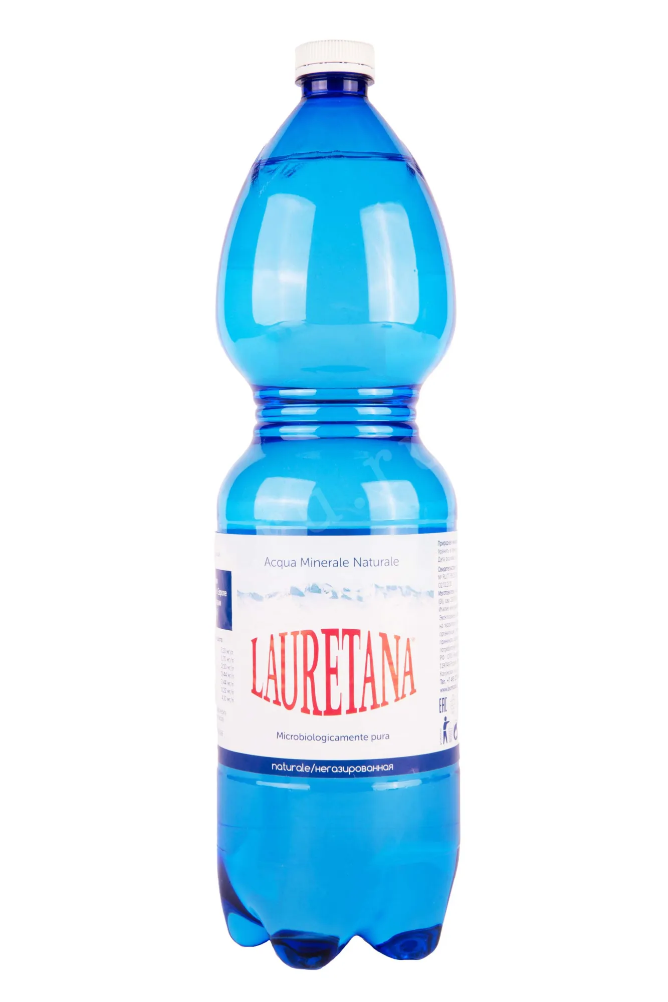 Фото — Вода Lauretana Naturale Pet  1.5 л