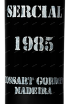 Этикетка Cossart Gordon Sercial 1985 0.75 л