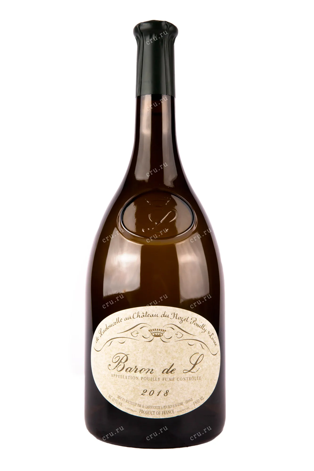 Фото — Вино Baron de L Pouilly-Fume 2018 0.75 л