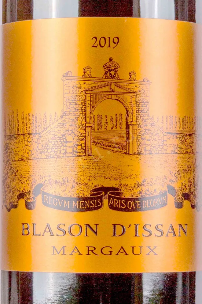 Этикетка Blason d Issan Margaux 2019 0.75 л