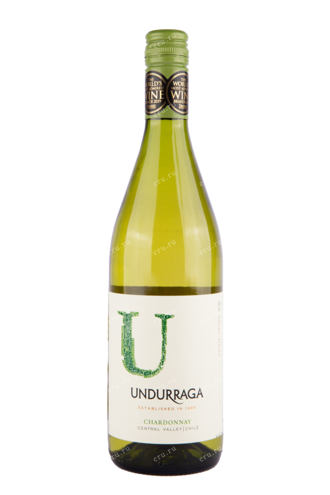Вино Undurraga Chardonnay 2020 0.75 л