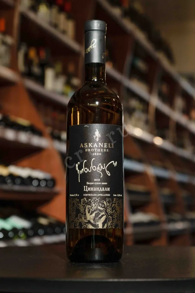 В магазине Крю Профи Askaneli Brothers Tsinandali 2019 0.75 л