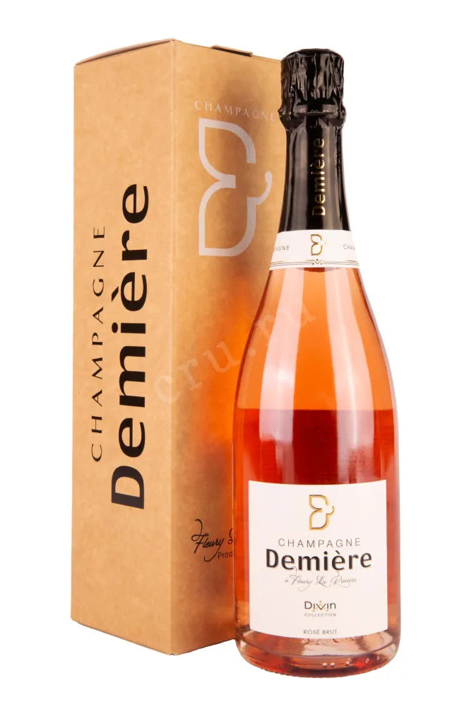 Шампанское Demiere Divin Rose gift box  0.75 л