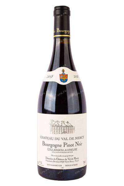 Вино Domaine Du Chateau Du Val De Mercy Bourgogne Coulanges 2019 0.75 л