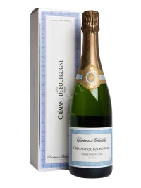 Игристое вино Chartron et Trebuchet Cremant de Bourgogne Chardonnay Brut in gift box 2023 0.75 л