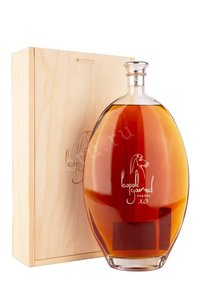 Коньяк Leopold Gourmel XO gift box  3 л