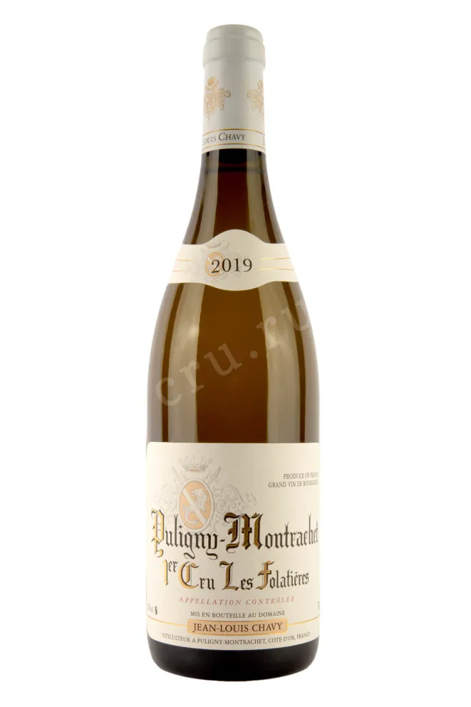 Вино Puligny-Montrachet Premier Cru Les Folatieres 2019 0.75 л
