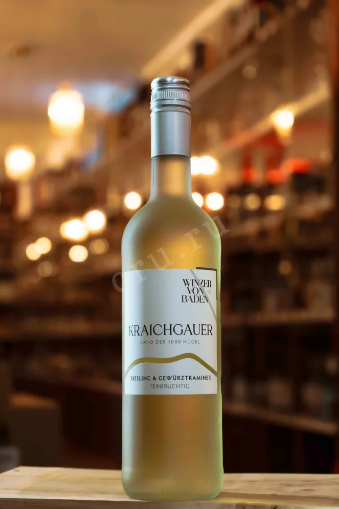 Вино Kraichgauer Winzer von Baden Riesling & Gewurztraminer 2023 0.75 л