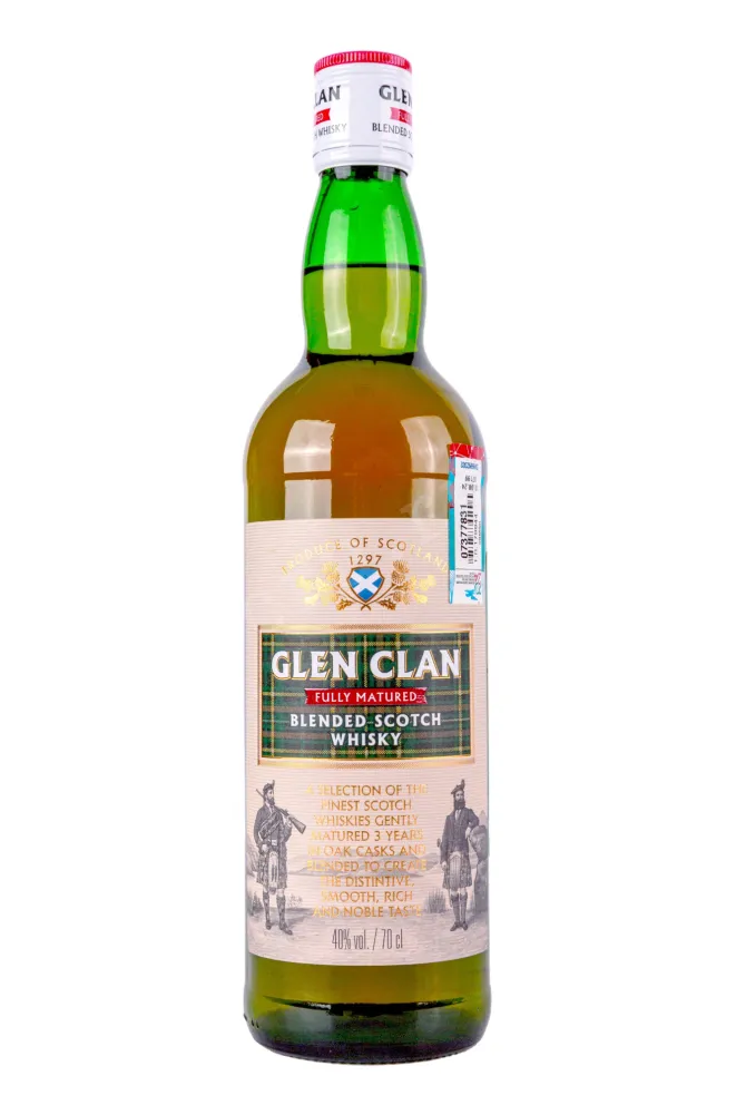 Виски Glen Clan Blended 3 years old  0.7 л
