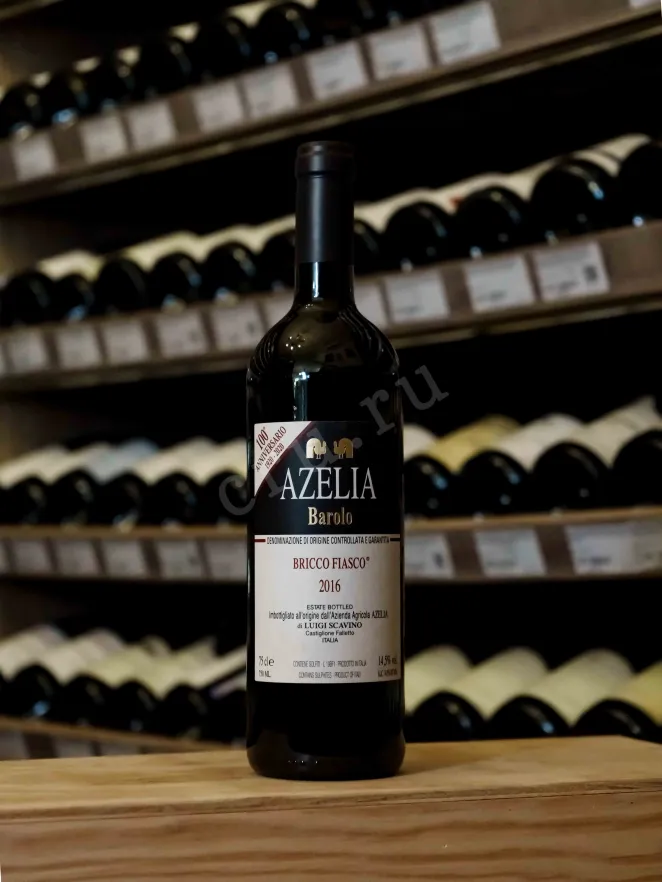 В магазине Крю Профи Azelia Bricco Fiasco Barolo 2016 0.75 л