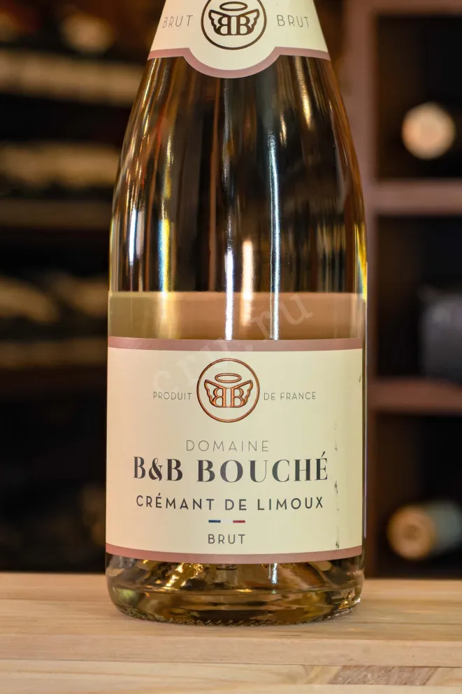 В магазине Крю Профи Domaine B&B Bouche Cremant de Limoux Rose Brut 2021 0.75 л