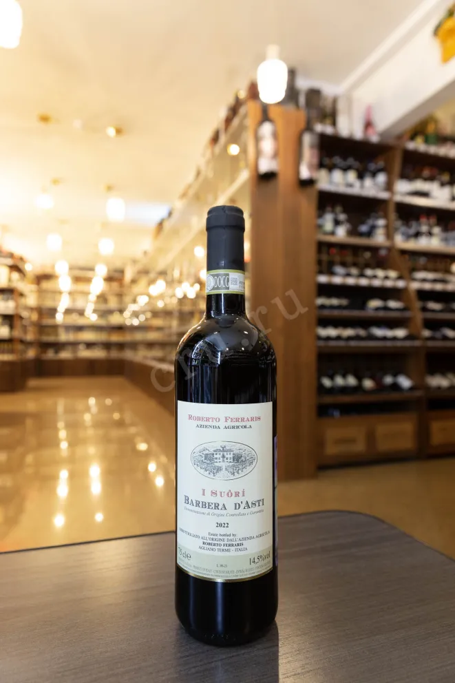 В магазине Крю Профи Roberto Ferraris I Suori Barbera d'Asti DOCG 2022 0.75 л