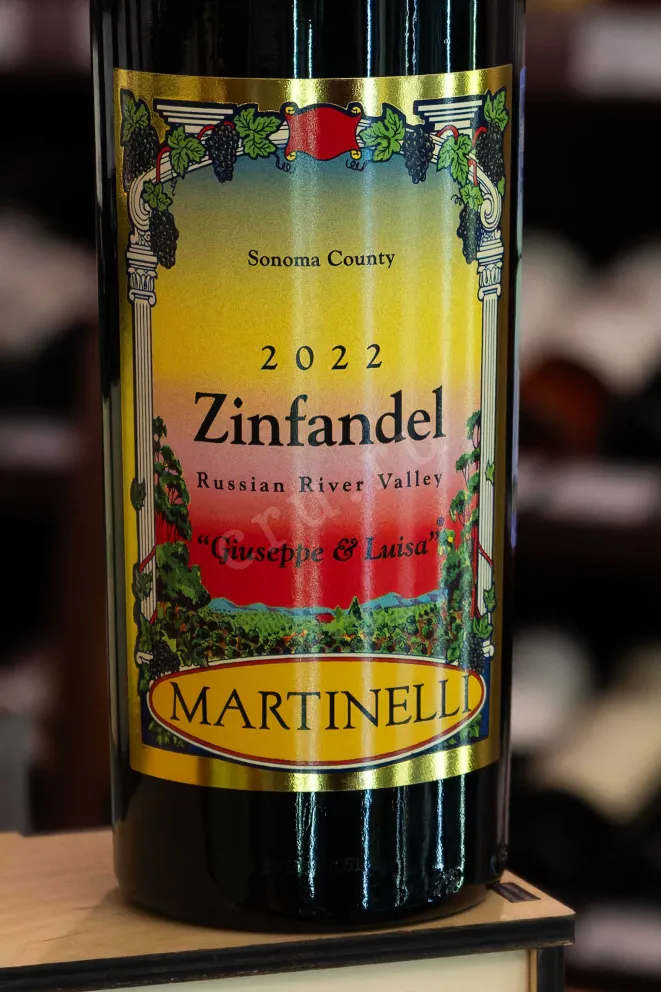 В магазине Крю Профи Martinelli Giuseppe & Luisa Zinfandel 2022 0.75 л