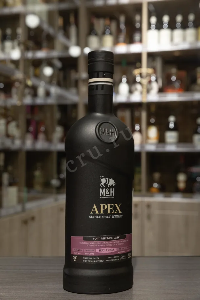 В магазине Крю Профи M & H Apex Single Cask Fortified Red Wine Cask gift box 0.7 л