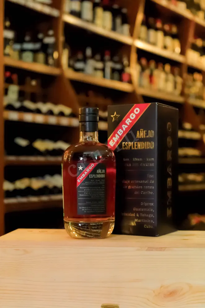 В магазине Крю Профи Embargo Anejo Esplendido gift box 0.7 л