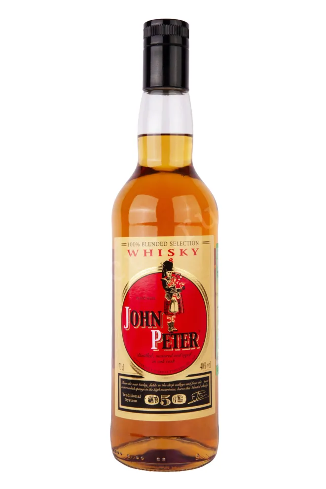 Виски John Peter 3 years  0.7 л