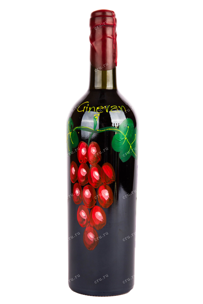 Бутылка вина Галерея от Гиневана Красное Полусладкое 0.75