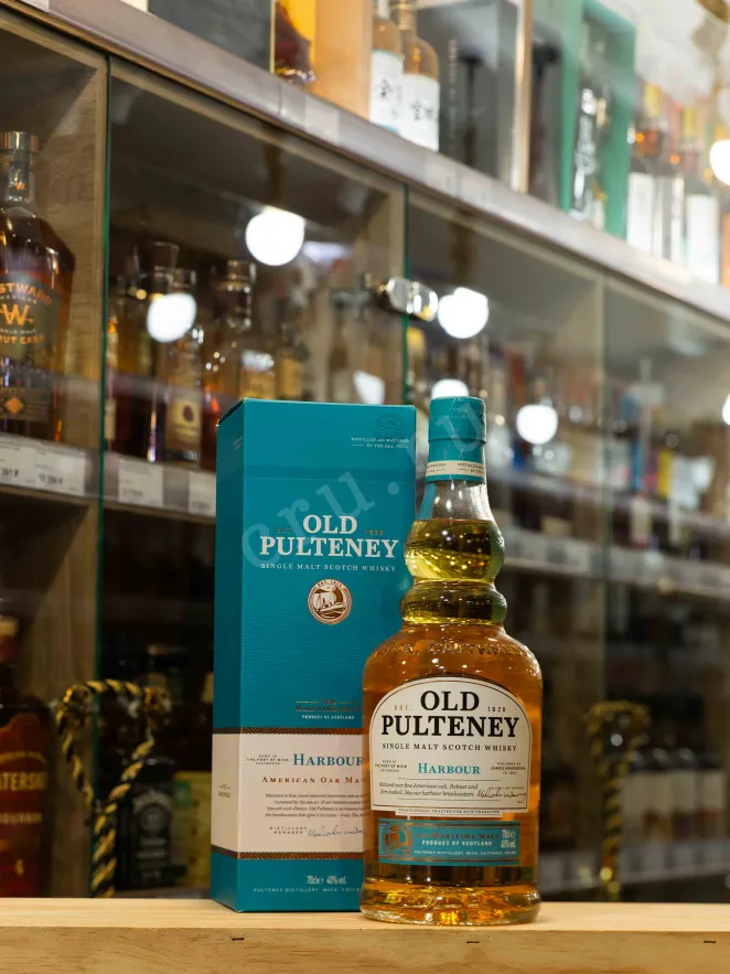 В магазине Крю Профи Old Pulteney Harbour American Oak Matured in gift box 0.7 л