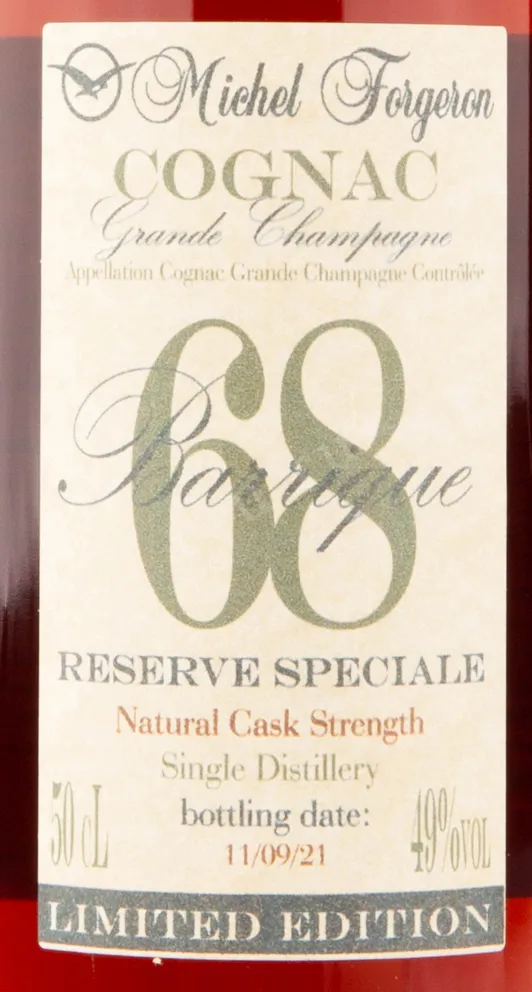 Коньяк Michel Forgeron Barrique 68  0.5 л
