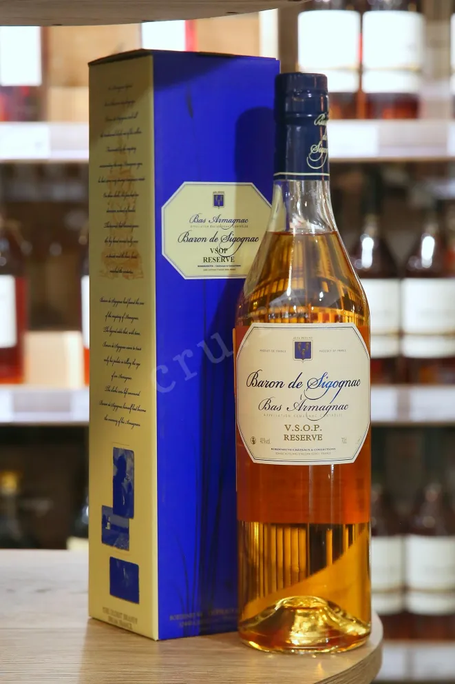 В магазине Крю Профи Baron de Sigognac VSOP Reserve 0.7 л