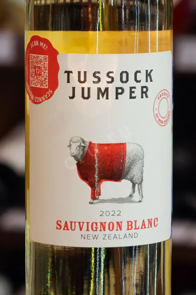 В магазине Крю Профи Tussock Jumper Sauvignon Blanc 2023 0.75 л