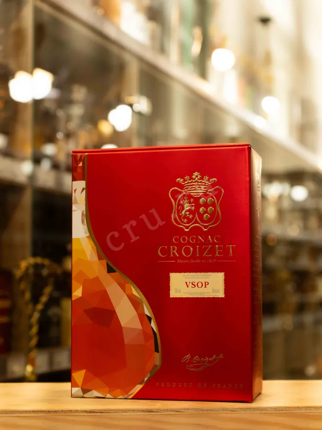 В магазине Крю Профи Croizet VSOP in gift box 0.7 л