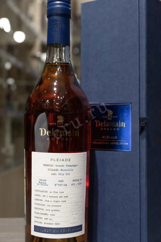 В магазине Крю Профи Delamain Pleiade Collection Revelation Malaville in gift box 0.7 л