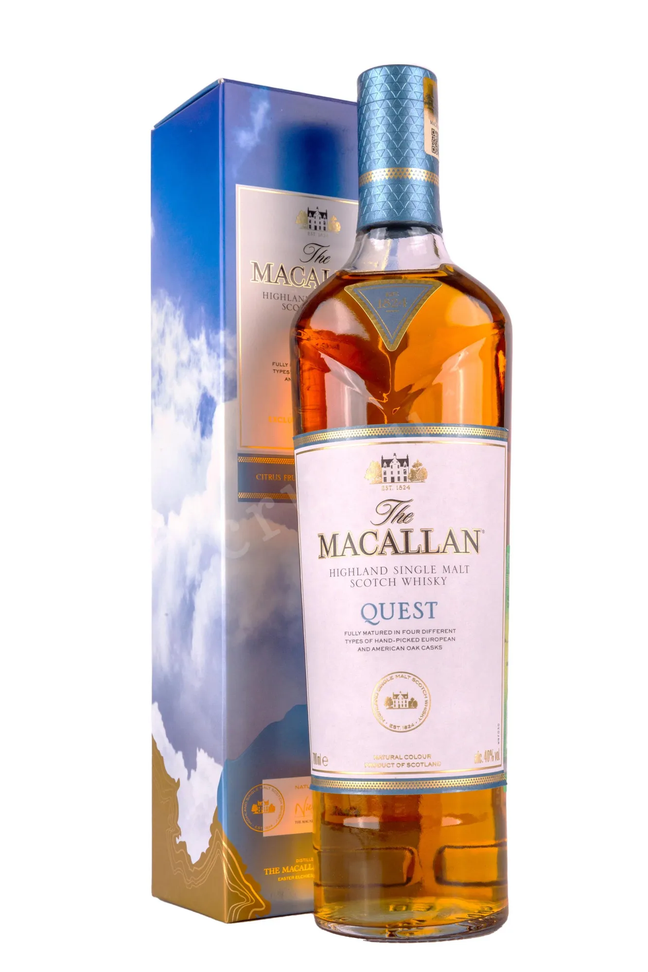 The Macallan Quest gift box 0.7 л купить - Шотландский виски