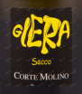 Этикетка игристого вина Corte Molino Glera Secco 0.75 л