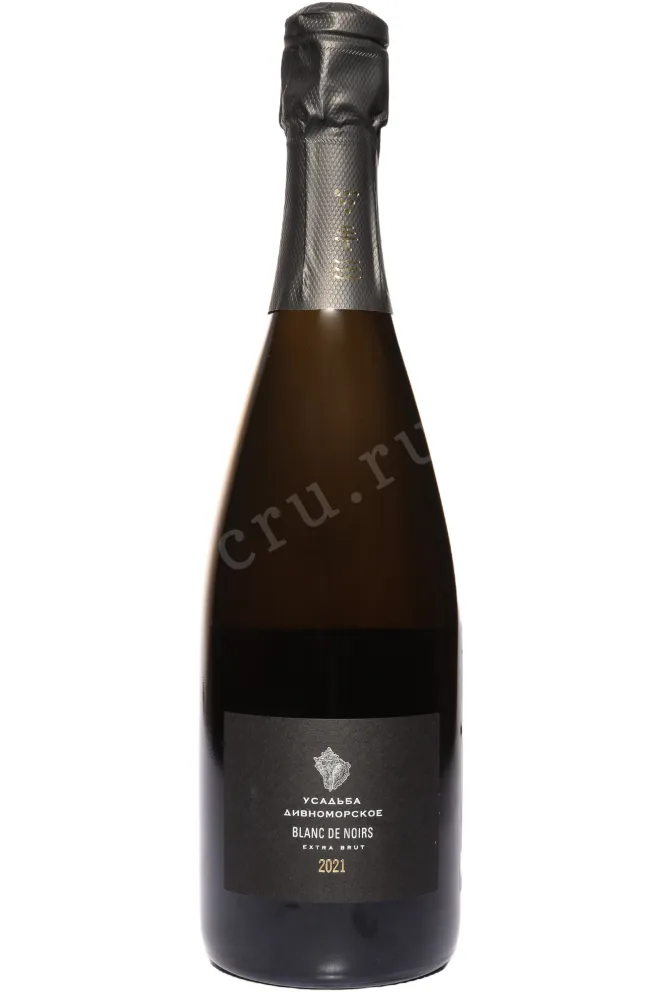 Игристое вино Усадьба Дивноморское Блан Де Нуар 2021 0.75 л
