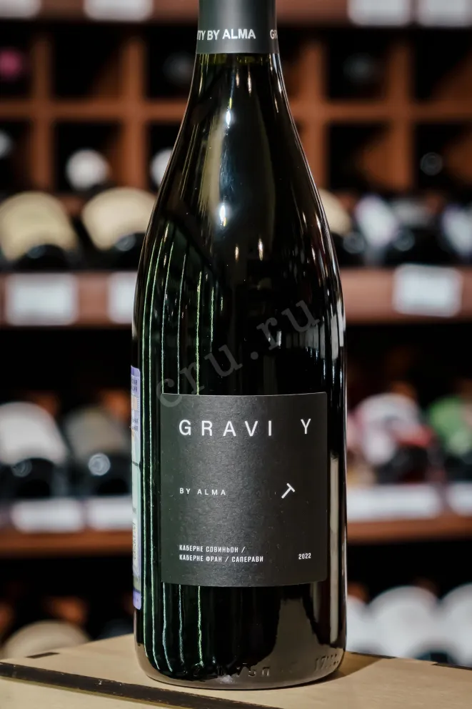 В магазине Крю Профи Alma Gravity Cabernet Sauvignon 2022 0.75 л