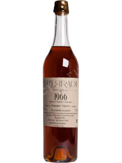 Арманьяк Laterrade Chateau de La Pouche Armagnac Tenareze 1966 0.7 л