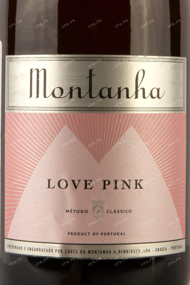 Этикетка Montanha Superior Love Pink 0.75 л
