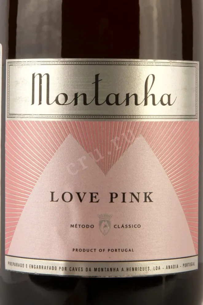 Этикетка Montanha Superior Love Pink 0.75 л