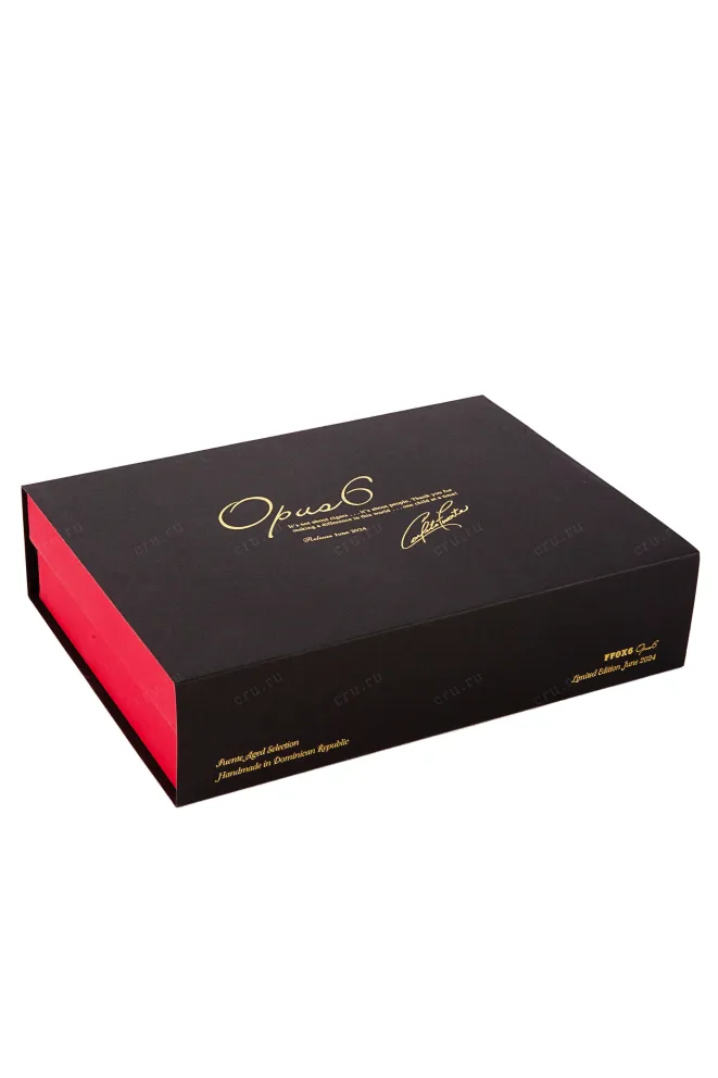 Коробка сигар FFOX Fuente Fuente Opus Х6 *(6)