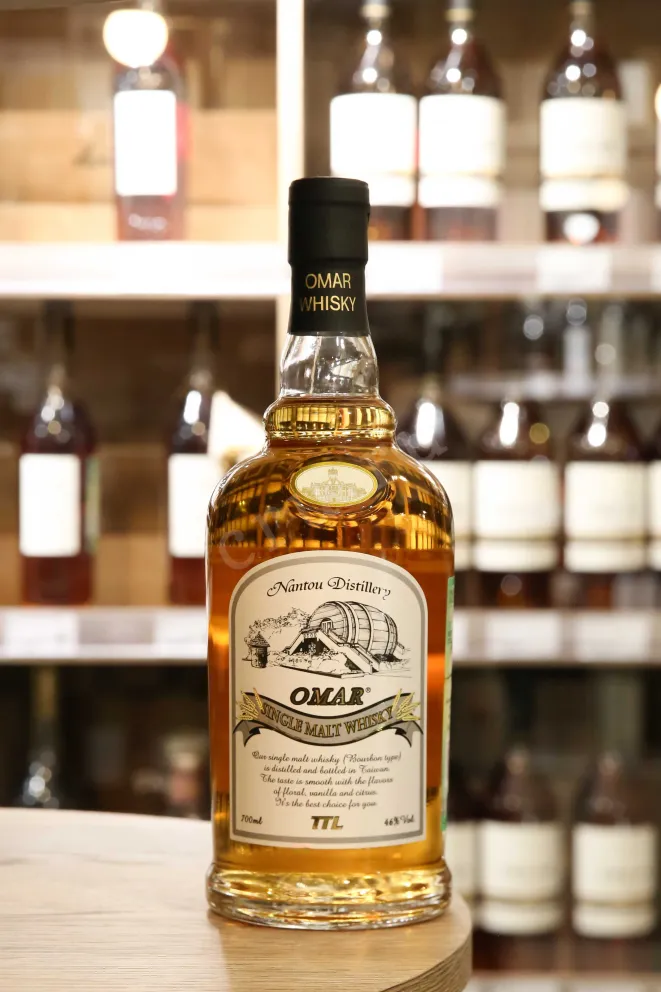 В магазине Крю Профи Omar Single Malt Bourbon Type in tube 0.7 л