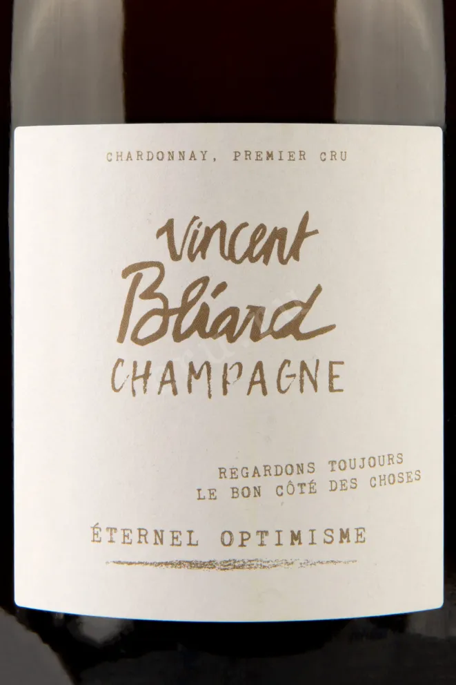 Этикетка Vincent Bliard Eternel Optimisme 2015 0.75 л