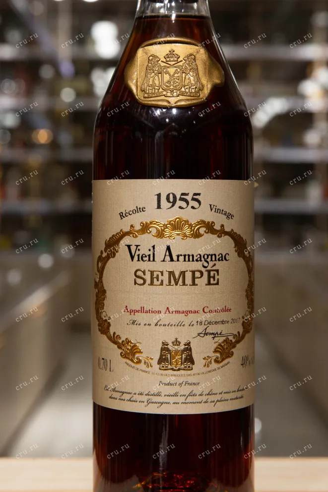 Этикетка Sempe 1955 0.7 л
