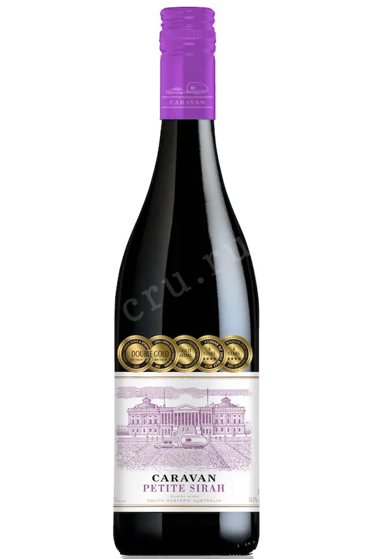 Вино Caravan Petite Sirah South Eastern 2022 0.75 л