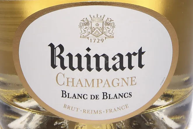 Этикетка Ruinart Blanc De Blancs in case 2020 1.5 л